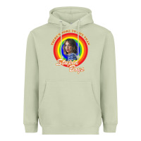 Matcha Things There's Something Stranger Heavyweight Hoodie - maiPhamDesign