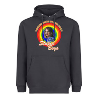 Smoke Things There's Something Stranger Heavyweight Hoodie - maiPhamDesign