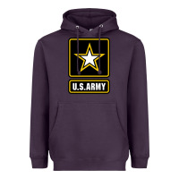 Plum Army strong Classic Heavyweight Hoodie - maiPhamDesign