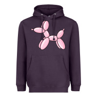 Plum balloon dog pink Heavyweight Hoodie - maiPhamDesign
