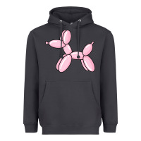 Balloon Dog Pink Heavyweight Hoodie | Teevron