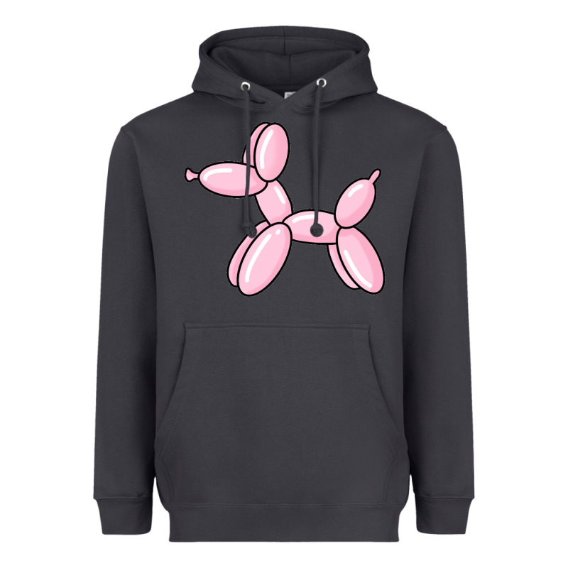 Balloon Dog Pink Heavyweight Hoodie by maiPhamDesign | Teevron