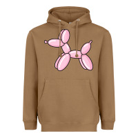Toasted Coconut balloon dog pink Heavyweight Hoodie - maiPhamDesign