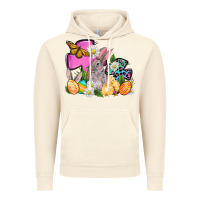 Vintage Artic Easter rabbits and cross Vintage Hoodie - OliviaCreatesArt