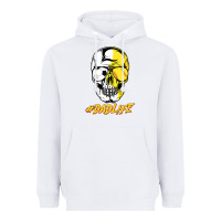 White Dad life Sugar Skull for Soccer Softball Halloween Costume Heavyweight Hoodie - maiPhamDesign