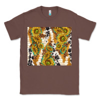 Chestnut sunflowers with patterns Classic Tee - TumblerDesignByShophia