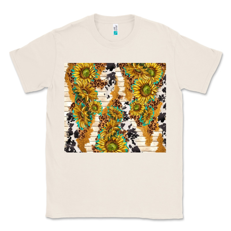 Sunflowers With Patterns Classic Tee by TumblerDesignByShophia | Teevron