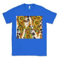 True Royal sunflowers with patterns Classic Tee - TumblerDesignByShophia