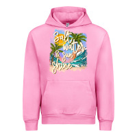 Fuchsia Pink salt water sunshine Urban Hoodie - JahusDesignShop
