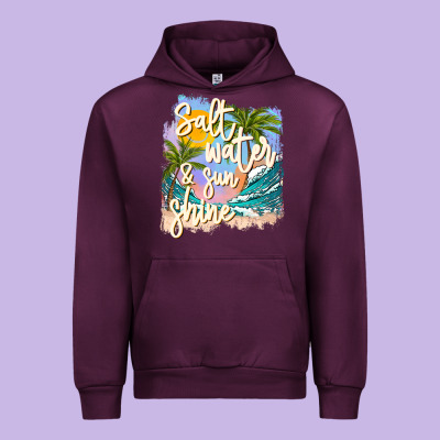 Salt Water Sunshine Urban Hoodie Designed By Jahusdesignshop