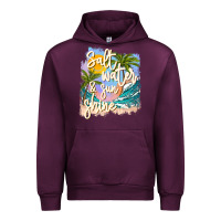 Mauve Wine salt water sunshine Urban Hoodie - JahusDesignShop