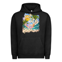 Pigment Black salt water sunshine Urban Hoodie - JahusDesignShop