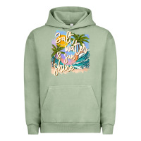 Pigment Oil Green salt water sunshine Urban Hoodie - JahusDesignShop