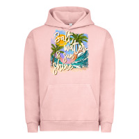 Pigment Salmon salt water sunshine Urban Hoodie - JahusDesignShop