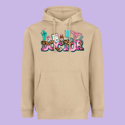 Doctor Heavyweight Hoodie Designed By Adodesignshop