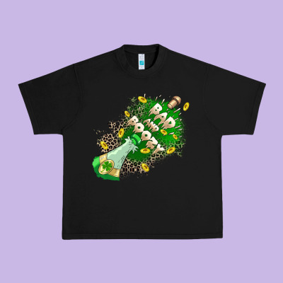 Bad And Boozy Urban Heavy Tee Designed By Cowgirlartshop