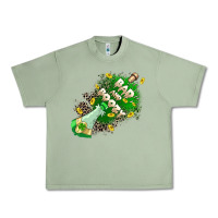 Oil Green Bad and boozy Urban Heavy Tee - CowGirlArtShop