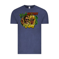 Vintage Denim Black history Vintage Tee - HowdyJamesFarm