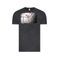 Vintage Black volleyball brushstroke Vintage Tee - Jasminsmagicworld
