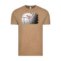 Vintage Coffee volleyball brushstroke Vintage Tee - Jasminsmagicworld