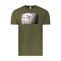Vintage Olive volleyball brushstroke Vintage Tee - Jasminsmagicworld