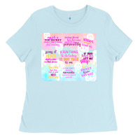 Baby Blue a fun thing to do today is not talk to me Ladies Tee - TumblerDesignByShophia