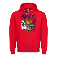 Red boooks Zipper Hoodie - BarkalooDesign