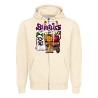 Sandshell boooks Zipper Hoodie - BarkalooDesign