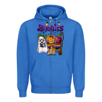 True Royal boooks Zipper Hoodie - BarkalooDesign