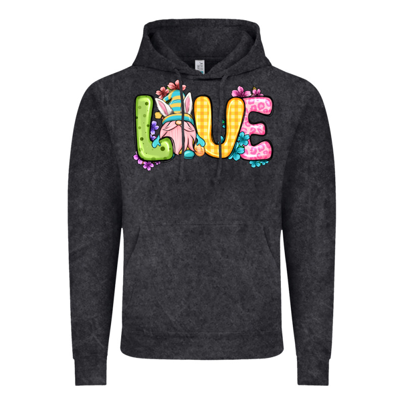 Easter Day Love Easter Gnome Vintage Hoodie by OliviaCreatesArt | Teevron