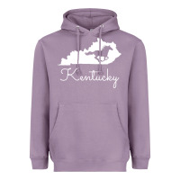 Lavender Kentucky Horse Map State , best gift, costume, halloween, xmas, christ Heavyweight Hoodie - maiPhamDesign