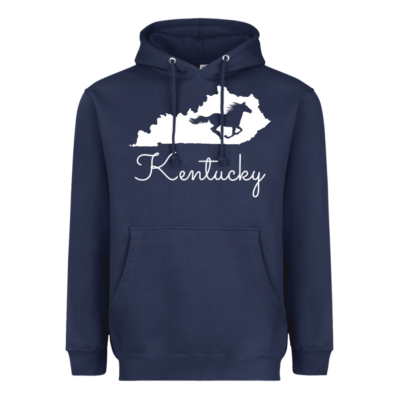 Kentucky Horse Map State , Best Gift, Costume, Halloween, Xmas, Christ Heavyweight Hoodie by maiPhamDesign | Teevron
