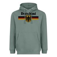 Sage DEUTSCHLAND Germany Flag Coat of Arms Eagle Banner Vintage , best gift Heavyweight Hoodie - maiPhamDesign