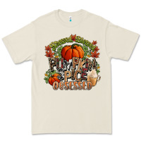 Bone Stressed blessed pumpkin spice obsessed Fall Premium Tee - NancyCooperArtShop