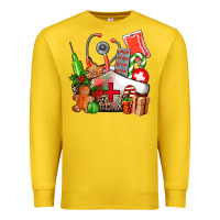 Lemon nurse  and christmas Premium Sweatshirt - AdoDesignShop