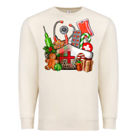 Sandshell nurse  and christmas Premium Sweatshirt - AdoDesignShop