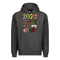 Charcoal Heather 2023 Happy New Year Premium Hoodie - CowhideDigitalArt