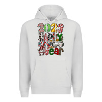 Dove Grey 2023 Happy New Year Premium Hoodie - CowhideDigitalArt