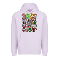 Lilac 2023 Happy New Year Premium Hoodie - CowhideDigitalArt
