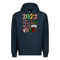 Navy 2023 Happy New Year Premium Hoodie - CowhideDigitalArt