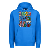 True Royal 2023 Happy New Year Premium Hoodie - CowhideDigitalArt