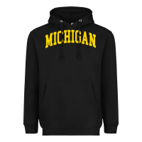 Black Michigan - Throwback Design - Classic , best gift, costume, halloween, Heavyweight Hoodie - maiPhamDesign
