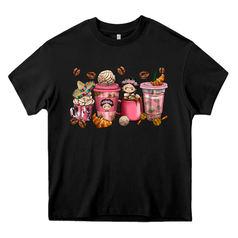 Cafecito Y Chisme Coffee Cups Heavy Core Tee by texasbilliewilder | Teevron