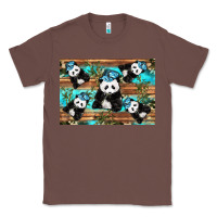 Chestnut Camouflage Baby Panda Classic Tee - Artiststas