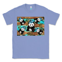Colony Blue Camouflage Baby Panda Classic Tee - Artiststas