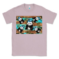 Lilac Camouflage Baby Panda Classic Tee - Artiststas