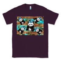 Plum Camouflage Baby Panda Classic Tee - Artiststas