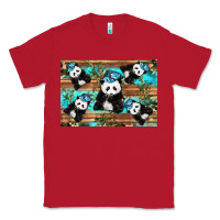 Red Camouflage Baby Panda Classic Tee - Artiststas