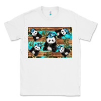 White Camouflage Baby Panda Classic Tee - Artiststas