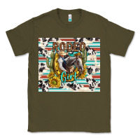 Army Green rodeo girl Classic Tee - TumblerDesignByShophia
